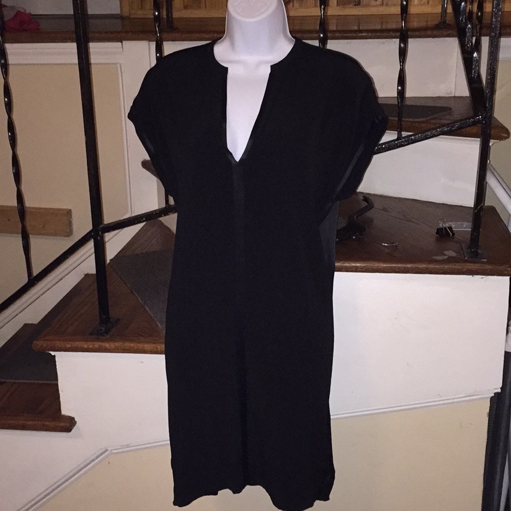 Vince cocktail dress dual fabric & POCKETS